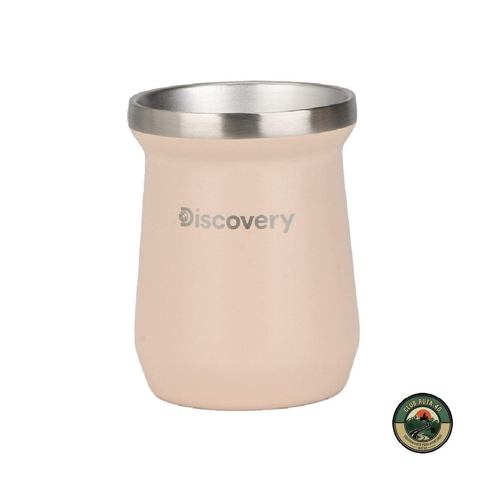 Mate Térmico Discovery Acero Inoxidable Rosa 236ml