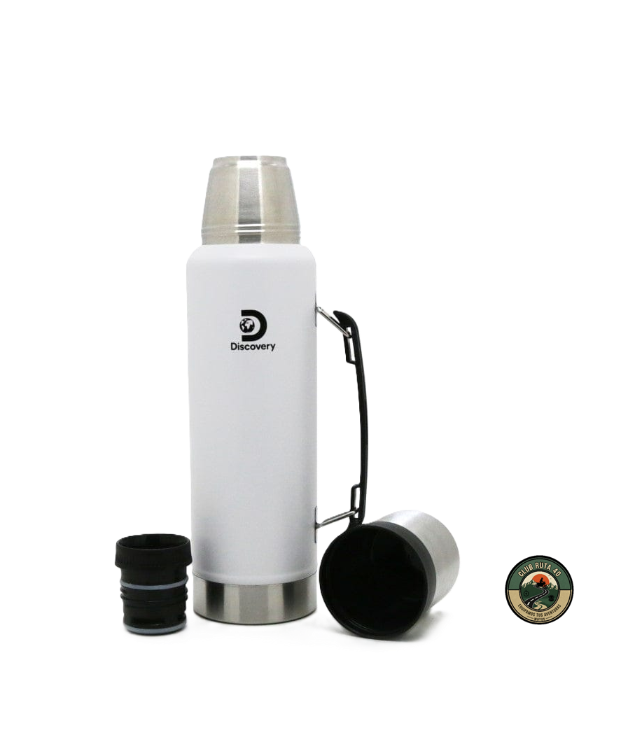 Termo Discovery Acero Inoxidable 1300ml Blanco