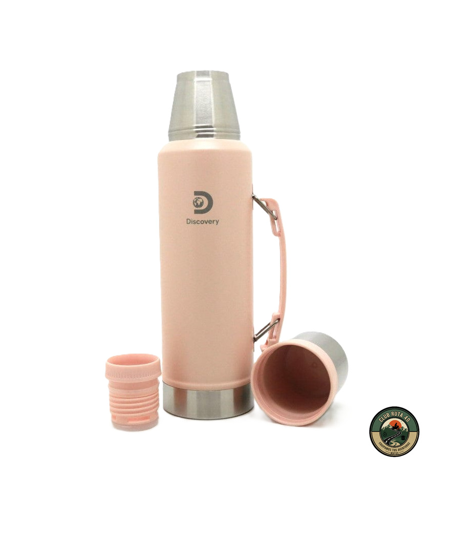 Termo Discovery Acero Inoxidable 1300ml Rosa